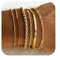 SIXDUTON Armband 14K Vergoldete für Damen, Stapelbare Kubanische Glieder Büroklammerketten Schmucksets Armband, Accessoires Geschenke für Damen und Mädchen (Gold)