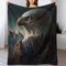 Kuscheldecke Mit American Eagle USA Kunst Muster Warme Fleecedecke/Wohndecke/Sofadecke - Superweiche, Kuschelige & Angenehme Flannel Flanell-Decke, Für Jede Jahreszeit Geeignet（130×150cm）