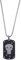 Marvel Punisher Halskette Edelstahl Dog Tag Anhänger für Kinder, Länge 56cm