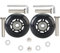 Kofferrollen Ersatzrollen Gummi Rollen Räder 1Paar Mute Gepäck Koffer Ersatz Wheels für Samsonite Trolley Hartschalenkoffer Rollen (70 * 22mm)