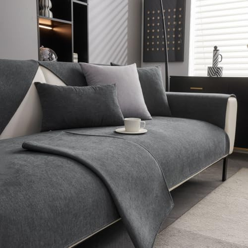 BohrenCL Sofa Überzug, Sofabezug, Sofadecken Für Sitzfläche, Sofaschoner rutschfest, Sofadecke, Sofaschutz Katze Hund, Sofaüberwurf, Couch Überzug U-Form L-Form für 1 2 3 4 Sitzer Sofa 110x240cm