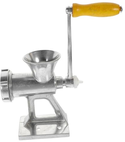 Cabilock Manual Meat Mincer Sausage Stuffer Heavy-Duty Hand Crank Meat Grinder Home Kitchen Sausage Filler Practical Vegetable and Garlic Minced Machine for Domestic and Restaurant Use