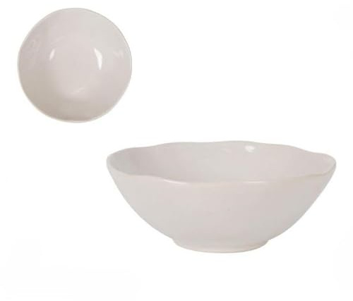 la mediterranea - Cuenco (16 cm), color marfil