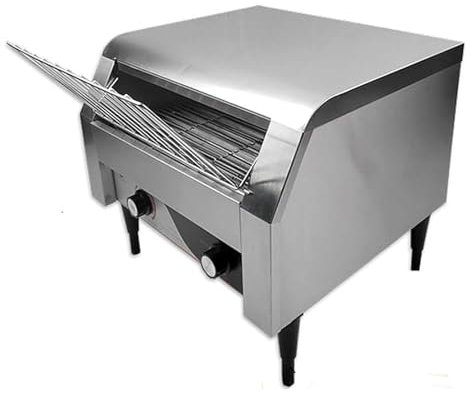 Tostapane a nastro, tostapane commerciale, tostapane per ristoranti ad alta resistenza, tostapane elettrico in acciaio inox a nastro 150/300/450 fette,150pieces/H