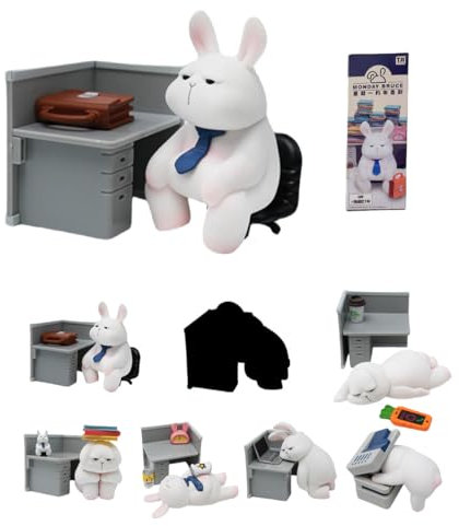 HiPlay Toys Alliance Monday Bruce Serie 1 Don't Want to Go to Work Today Blind Box Figure Einzelbox