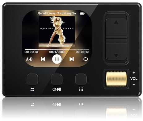 32 Go Lecteur MP3 avec Bluetooth 5.3, Lecteur MP3 HiFi pour Enfants, Lecteur de Musique Portable égaliseur et Haut-Parleur, écouteurs filaires, 6 Styles de Musique, Radio FM, Carte TF jusqu'à 128 Go