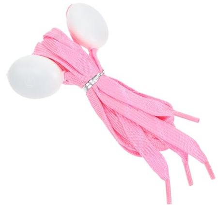 Veemoon LED Blinkende Schnürsenkel 1 Paar Flach aus Nylon Unisex Ersatzschnürsenkel für Sportschuhe und Schlittschuhe Leuchtend im Dunkeln für Tanzen Laufen und Outdoor