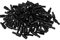 Gedotec Tablarträger Fach-Bodenträger SCHWARZ - SAPHIR Stahl vernickelt| Bohr-Ø 3 mm | Regalboden-Träger für Holzböden - Holztablare | Regalträger Stahl verzinkt | 100 Stück - Regal-Halterungen rund
