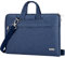 Voova Laptop Bag 15 15.6 Inch, Waterproof Laptop Case Sleeve with Shoulder Strap, Computer Briefcase Cover for MacBook Pro 15/16, MacBook Air 15 M2, 16” HP Acer Lenovo Asus Laptop, Men Women-Blue