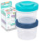Décor Go Click & Snack Tub Medium 150 ml 2 Pack | auslaufsichere Frischhaltedose | BPA-frei | Spülmaschinen-, gefrier- und mikrowellengeeignet | 2 Stück