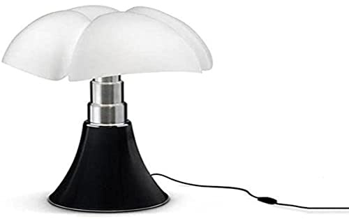 Martinelli Luce Mini Pixello LED-Leuchte mit Dimmer, Höhe 35 cm, mattes Schwarz, Design von Gae Aulenti
