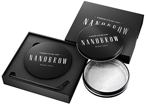 Augenbrauen Seife Nanobrow Styling Soap 30g - Natürliche und Vollere Augenbrauen,Augenbrauenseife, Augenbrauen Styling