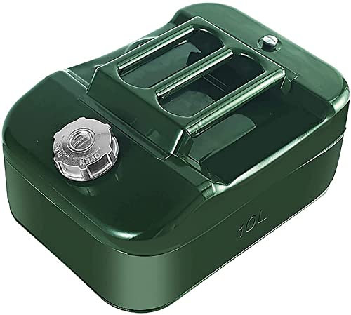 Bidon Essence des Jerrycans Grand Bidon D'essence Portable en Métal Moto Réservoir De Carburant Diesel Essence Huile Réservoir d'eau Essence