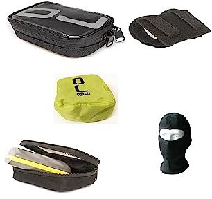 COMPATIBILE CON 1340 DYNA LOW RAIDER CONV. PORTATELEPASS MONETE CHIAVI OJ M068 DA MANUBRIO E POLSO UNIVERSALE AGGANCIO RAPIDO A STRAPPO DIM. 6X9X4 CM NERO IMPERMEABILE