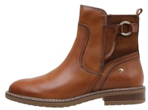 Pikolinos Flache Stiefeletten in Leder ALDAYA für Frauen Farbe Brandy