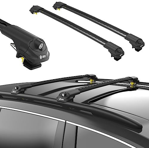 Adamot Dachträger für Jeep Renegade 1 I BU 2015-2023 Black
