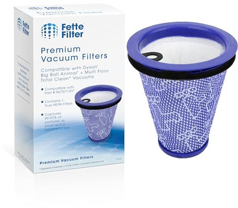 Fette Filter - 967371-01 Ersatz-Staubsaugerfilter, kompatibel mit Dyson Big Ball Zylinder-Staubsaugern, Vormotorfilter-Modellen CY18, CY22, CY23, CY24, CY25, DY75, DY77, DY78, 1 Stück – Teilenummer