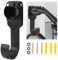 VOBOR Support de câble Wallbox de type 2, support mural de type 2, compatible avec les prises de charge de type 2 conformes à l'UE pour voiture électrique