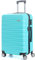 TROLLEY ADC - Valise Cabine 55x34x23 - Rigide, Légère 2,5 Kg - 39 litres - 4 Doubles Roues Silencieuses - Maniable, Pratique et Étanche - Collection Lana - Bleu Lagon