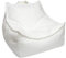 MEOWBABY Sitzsack Kinder – Bequemer Kindersessel mit Füllung – Sitzsack Kinderzimmer – Weicher Bodensessel für Kleinkinder – Waschbarer Bezug – Kindersitzsack für Mädchen & Jungen, Boucle, Weiß