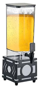 BGFYUSF 3L Bierzapfanlage Tragbarer Bierzapfhahn Alkoholzapfanlage Mit Abnehmbarer LED-Basis Fassbierturm Getränkespender Tisch-Getränketurmspender Für Bier，Black