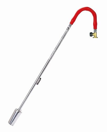 ROTHENBERGER Industrial Breitstrahlbrenner Turbo Plus mit breiter Flamme für den Garten als Unkrautvernichter | Unkrautbrenner | Gasbrenner | Abflammgerät Piezo-Zündung 1500000982