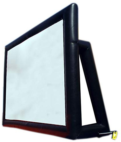 Pantalla de Cortina inflectiva 200 Pulgadas Proyector de 200 Pulgadas Oficina al Aire Libre Portátil 3D Pantalla de proyección