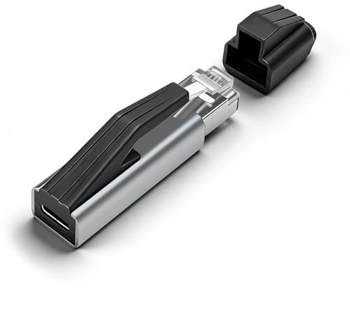 Seminer USB C to Ethernet Adapter, USB-C Female to RJ45 Male