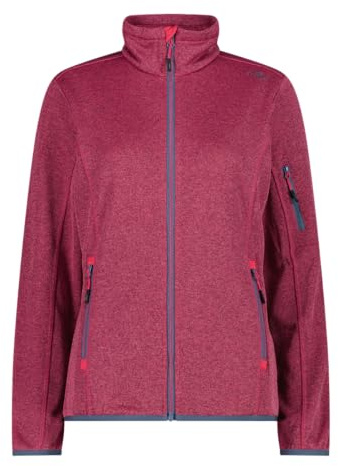 CMP Damen Knitted Mesh Jacke Fleecejacke Fleecepullover