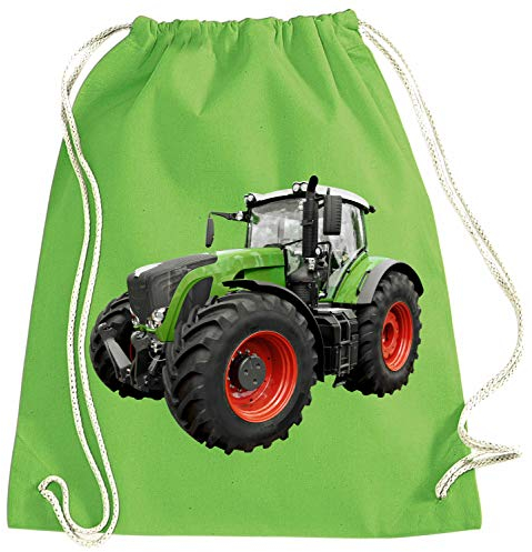 Blackshirt Company Traktor Turnbeutel Schlepper Rucksack Sportbag Farbig Farbe Grün