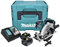 Makita DSS 611 RF1J 18V Li-ion Scie Circulaire sans fil 165mm + Coffret Makpac + 2x Batteries BL1830 3,0 Ah + Chargeur DC 18 RC
