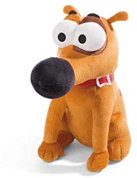 Nici 44234 Sitzender Kuscheltier Hund Pat, 33cm, braun, aus der beliebten Serie Pat The Dog