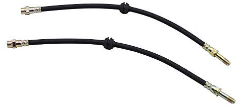 TAKPART 2x Bremsschläuche Bremsleitung Bremsleitung Vorne links + rechts für 3 3ER E46 316 318 320 323 325 330 Z4 34321165587 34326766966