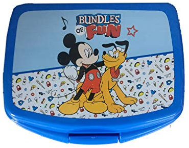 Fancy Porta MERENDA Topolino E Pluto per Bambini E MERENDA Asilo E Scuola Porta Mangiare