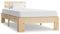 vidaXL Kiefernholz Massiv Bettgestell Holzbett Futonbett Einzelbett Massivholz Bett Bettrahmen Lattenrost Schlafzimmerbett 100x200cm