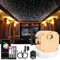 CHINLY Bluetooth 16W RGBW Twinkle LED Fiber Optic Star Deckenleuchten Kit APP/Fernbedienung 550cs*0.75mm* 4m f¡§1r Zuhause/Auto