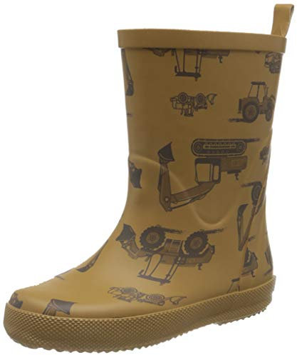 Celavi Wellies with Print, Stivali da Pioggia Unisex-Bambini, Spade di Legno, 19 EU