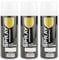 H HANSEL HOME Pintura Spray Blanco Mate 400 Ml - Pack de 3 Unidades
