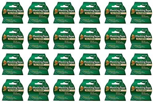 Duck Tape Allzweck-Kreppband, 25 mm x 25 m, 24 Stück