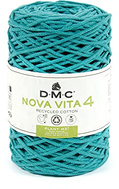 Filato NOVA VITA 4 - DMC - Uncinetto Maglia Macramé 250 g - 200 m | Filato in cotone riciclato | (089)