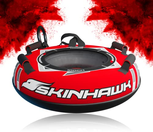 Premium Profi Snow Tube Schlitten Bob Rodel Reifen Schneereifen Rutschreifen von Skinhawk