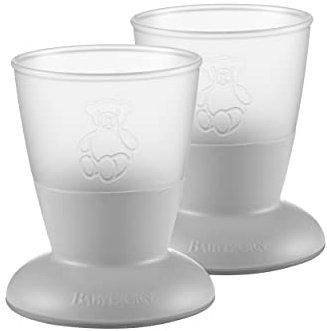 BabyBjörn Verre pour Bébé, lot de 2, Gris