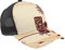 KJHBVND Baseballkappe für Männer und Frauen, Sommer Mesh Schwarz Vintage Tiki Hawaii Palm Beach Verstellbare Papa Trucker Cap Snapback Hüte, Schwarz , One size