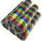 Luftschlangen Papier bunt Party Deko Geburtstag Hochzeit Set holografisch, Stück:5 Stück, Luftschlangen:Bunt Metallic