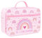 Clastyle Boho Regenbogen Isolierte Lunchtasche Kinder, Rosa Kühltasche Klein Schulen Tragbar für Mädchen