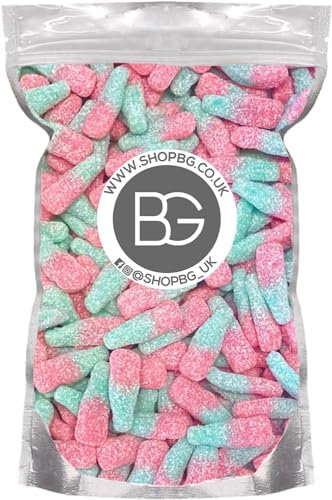 BG Pick & Mix Sweets Candy Pick n Mix Choose Your Sweetie Pouch 800g (- Fizzy Tutti Frutti Bottles)
