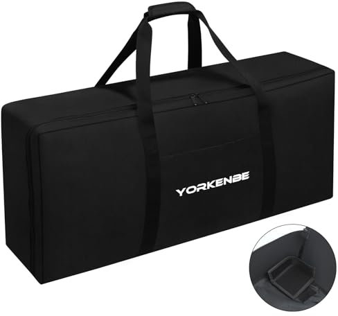 Yorkenbe Sac de transport pour réchaud Camp Chef à 2 brûleurs, étui de transport pour réchaud de camping 1680D avec 4 protections d'angle, imperméable et durable, pour camping-car, pique-nique en