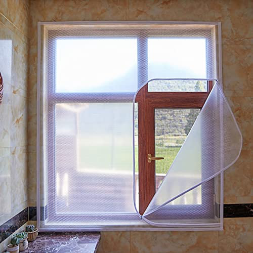 Cortina térmica aislada para aislamiento de calor frío, reducción de ruido, impermeable, resistente al viento, privacidad para ventana de aire acondicionado y calefacción, 180 x 200 cm