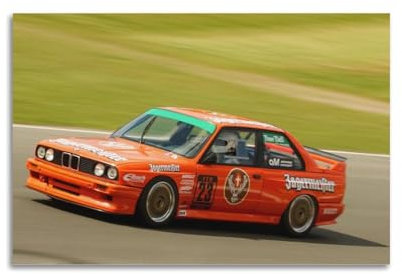 GTTHOK Rennwagen-Poster M3 E30 Sportwagen Supercar JDM Auto dekorative Malerei Leinwand Kunst Bild 30 x 45 cm