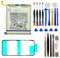 Batterie d'origine compatible avec Samsung Galaxy S20 4G et 5G - Kit de batterie avec outils et colle pour un changement facile de la batterie DIY